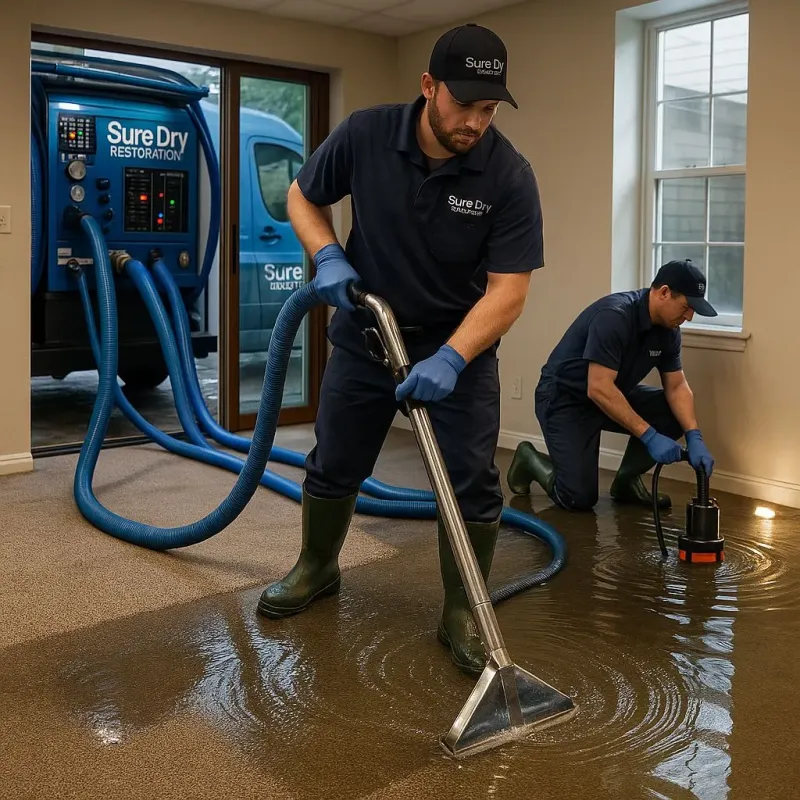 Water Extraction and Removal process in Hampden, MA
